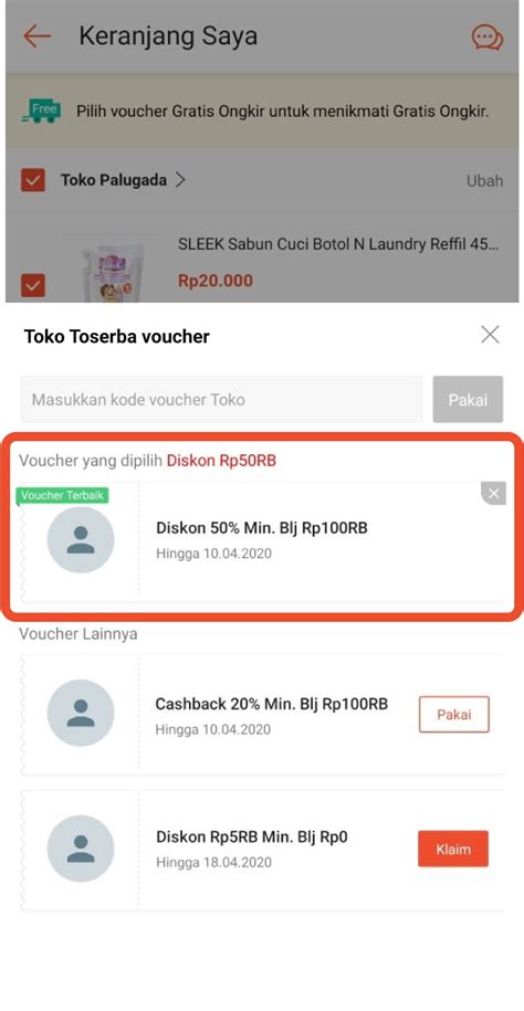 Cara Pakai Voucher Ongkir Shopee Terbaru Dan Terlengkap Ginee