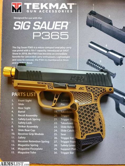 Sig Sauer P365 Custom