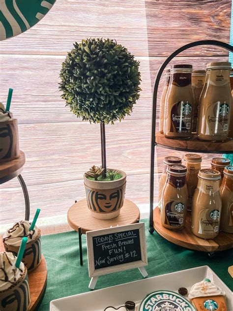 Starbucks Themed Birthday Party Artofit