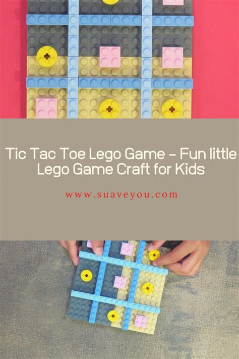 Tic Tac Toe Lego Game Fun Little Lego Game Craft For Kids