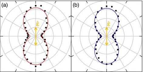 Polar Plots Of The S 2p Photoelectron Angular Distributions From