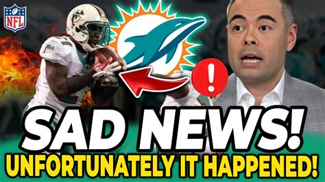 🔴 Breaking News Shook The Nfl Miami Dolphins News Today Nfl 2024 Mike