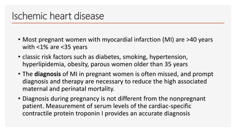 Heart Disease In Pregnancy Ppt