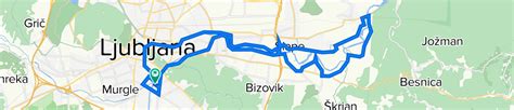 Livada 16 Ljubljana To Livada 29 Ljublj Cycling Route 🚲 Bikemap