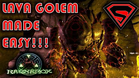 Ragnarok How To Do The Lava Golem Really Easy Youtube