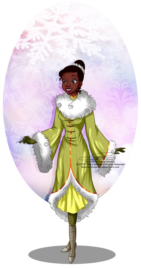 Winter Princess Tiana By Tiffanymarsou On Deviantart Artofit