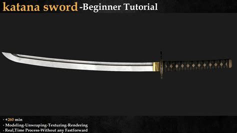 Katana Sword-Beginner Tutorial - FlippedNormals