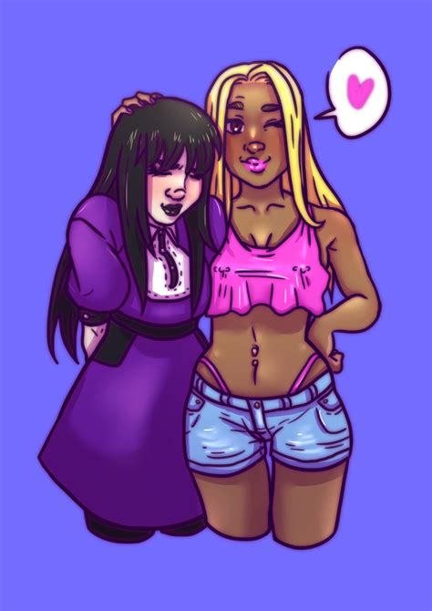 Goth GF Nana Bimbo GF Lindsey By OuterGore Hentai Foundry