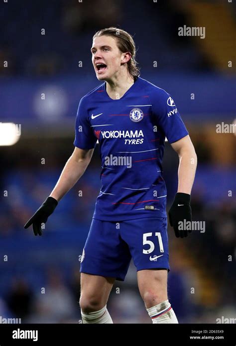 Chelsea U21's Conor Gallagher Stock Photo - Alamy