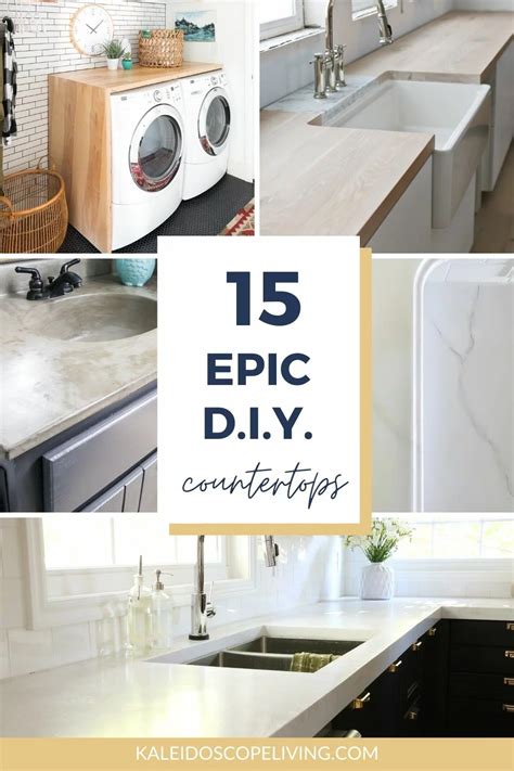 Affordable DIY Countertops That Will Blow Your Mind