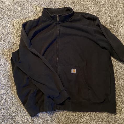 Carhart Zip Up Heavyweight 3xl Depop