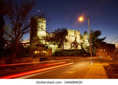 Castle San Servando Albergue Castillo San Stock Photo 1446084020 ...