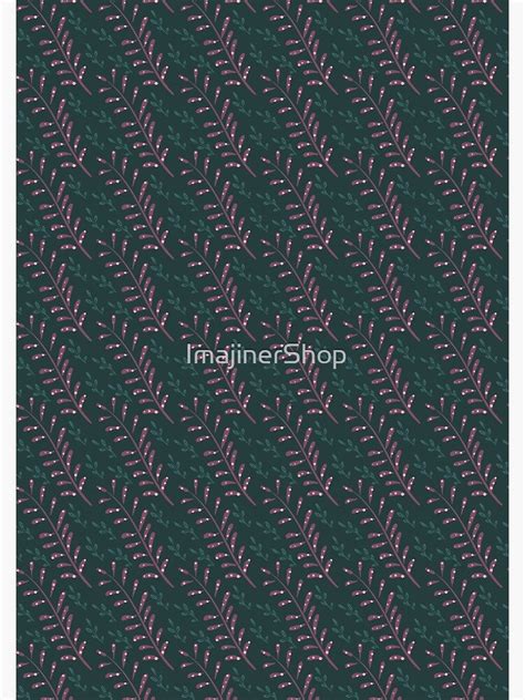 "Sage Green Flowers Pattern Design" Poster for Sale by ImajinerShop ...