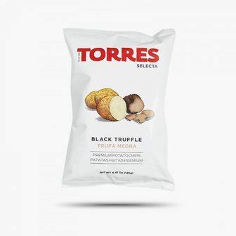 Chips Torres aromatisé à la truffe noire 125g Maison Leblanc