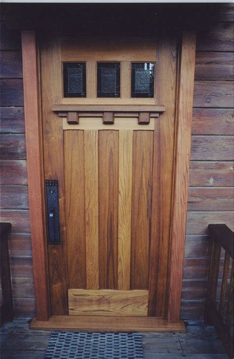 Front Door Craftsman Style Doors Craftsman Style Homes Craftsman Door