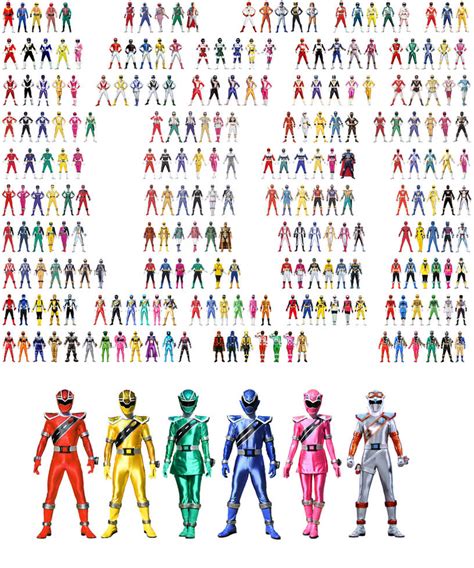 Super Sentai 45th 1975 2020 By Camilosama On Deviantart