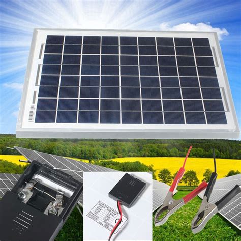 50W 20W 10W 8W 4.5W 12V Car Camping Cell Solar Panel Battery Flexible Smart | eBay