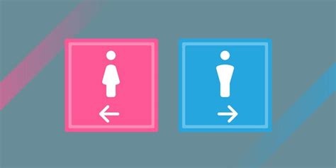 Premium Vector | Restroom signs vector