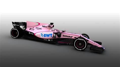 Force India picks a pink palette for its new F1 car - Autoblog