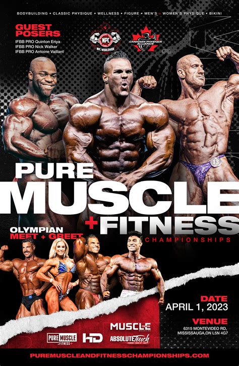 2023 Pure Muscle + Fitness Championships | CPA | Bodybuilding ...