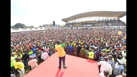 Kenya Kwanza In Bukhungu Stadium Kakamega County Today Youtube