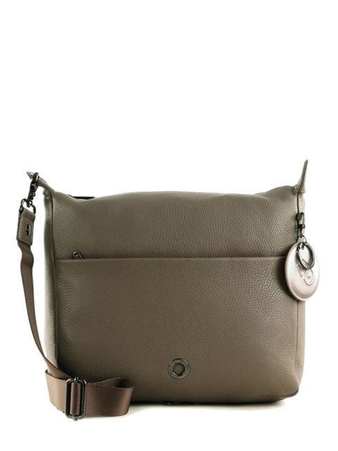 Mandarina Duck Mellow Borsa In Pelle A Tracolla Top Zip Clay Acquista