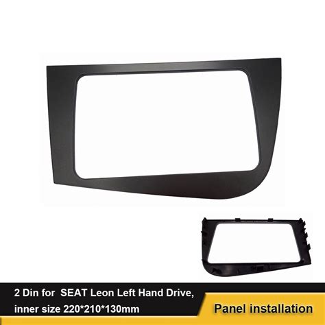 Din Cd Dvd Stereo Fascia For Seat Leon Left Hand Drive Lhd Panel