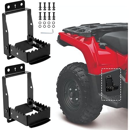 Amazon Pairs ATV Foot Rests For 4 Wheeler Rear Passenger Foot Pegs