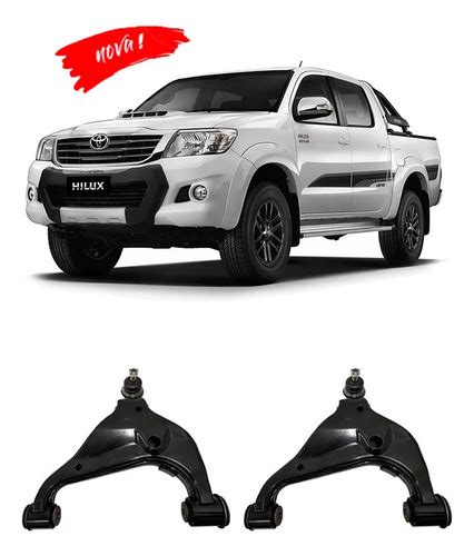 Par Bandeja Inferior C pivô Toyota Hilux 2005 À 2015 Nova