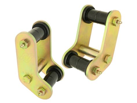 Rockjock 87 95 Jeep Yj Rear Boomerang Shackles Rustys Off Road