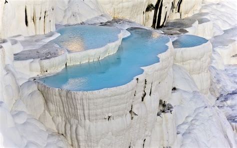 Pamukkale - Turkey - What looks like a winter wonderland is actually a ...