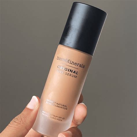 I Tried Bareminerals Original Pure Serum Liquid Foundation