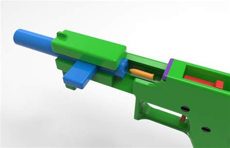 Bolt Action Gun By Dav88 Download Free Stl Model