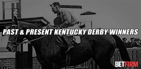 Past Winners of the Kentucky Derby