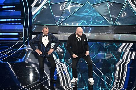 Notable Moments from Night 2 of Italy’s Sanremo 2024 including John ...