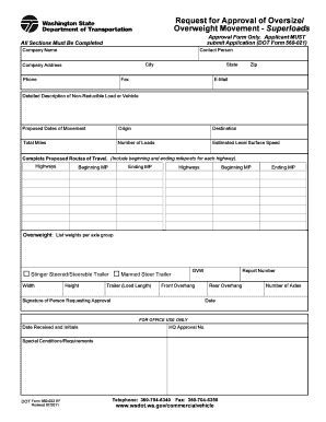 Fillable Online Wsdot Wa Dot Form Wsdot Wa Fax Email Print