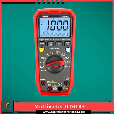 Ut B Series V True Rms Digital Multimeters Uni Trend Capital