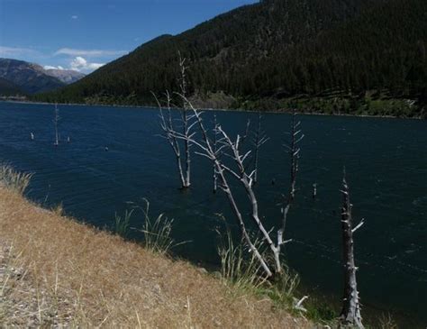 Quake Lake Formed During 1959 Earthquake Picture Of Earthquake Lake