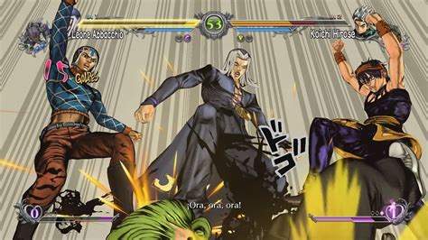 Abbacchio Super And Ultimate Attack Dlc Gameplay Jojos Bizarre Aventure