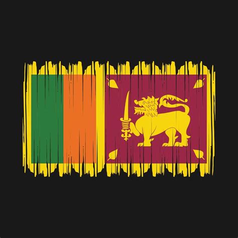 Sri Lanka Flag Vector 20834507 Vector Art at Vecteezy