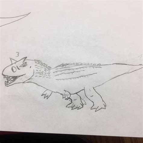 A Carnotaurus Sorry If Its Bad This Is My First Time Drawing An