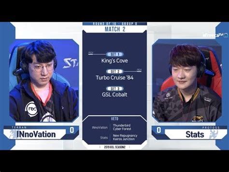 2019 GSL S2 Ro 16 Group D Match2 INnoVation Vs Stats YouTube