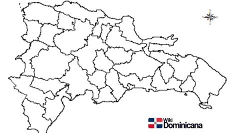 Mapas De República Dominicana Para Colorear Y Descargar Colorear Imágenes