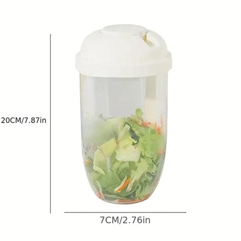 Portable Breakfast Cup Cereal Nut Yogurt Salad Cup Container Temu