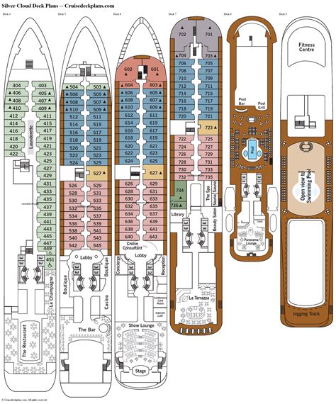 Silver Cloud Deck Plans, Diagrams, Pictures, Video