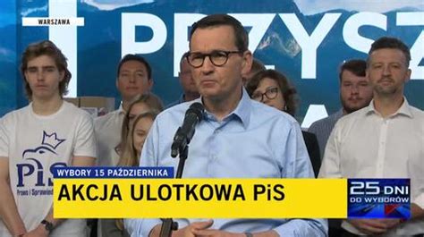 Wybory Parlamentarne Wpadka Morawieckiego Od Przej Zyczenia Do