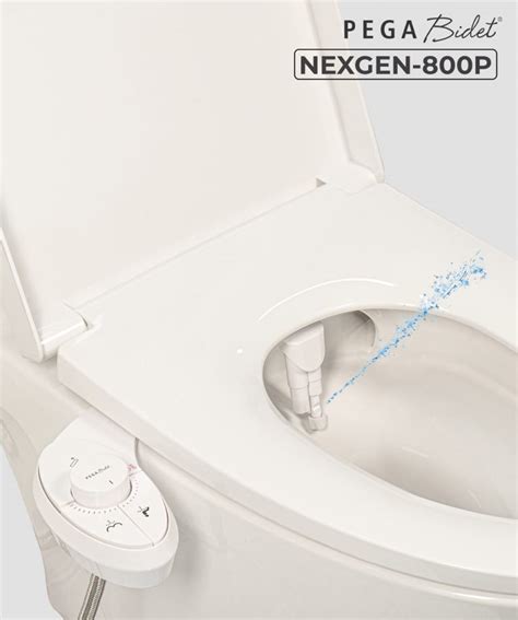 PEGA Bidet NEXGEN 800P Fresh Water Non Electric Bidet Toilet