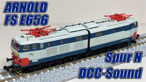 ARNOLD HN2512S FS E656 Caimano Ep IV V DCC Sound Spur N N Scale Nゲージ