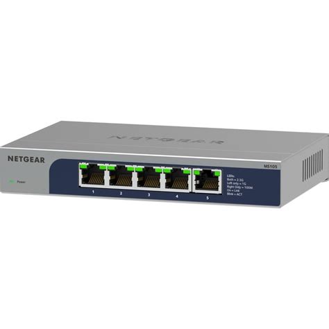 Netgear 5 Port Multi Gigabit 25g Ethernet Unmanaged Switch 5 Ports 25 Gigabit Ethernet