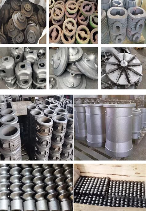 Custom Metal Foundry Sand Cast Aluminum Pump Parts Ht Ductile Iron